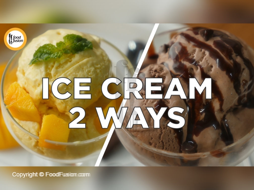 Mango & Chocolate Ice Cream – Food Fusion