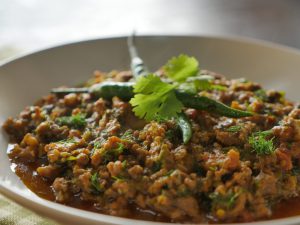 Qeema Methi Soya – Food Fusion