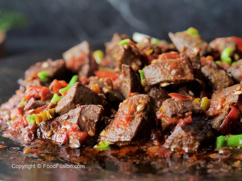 Peshawari Tawa Kaleji Food Fusion