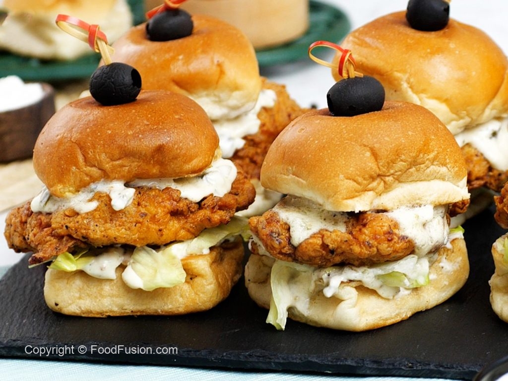 Jalapeno Crispy Chicken Sliders – Food Fusion