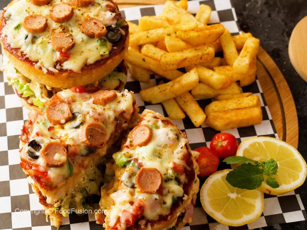 Pizza Burger – Food Fusion