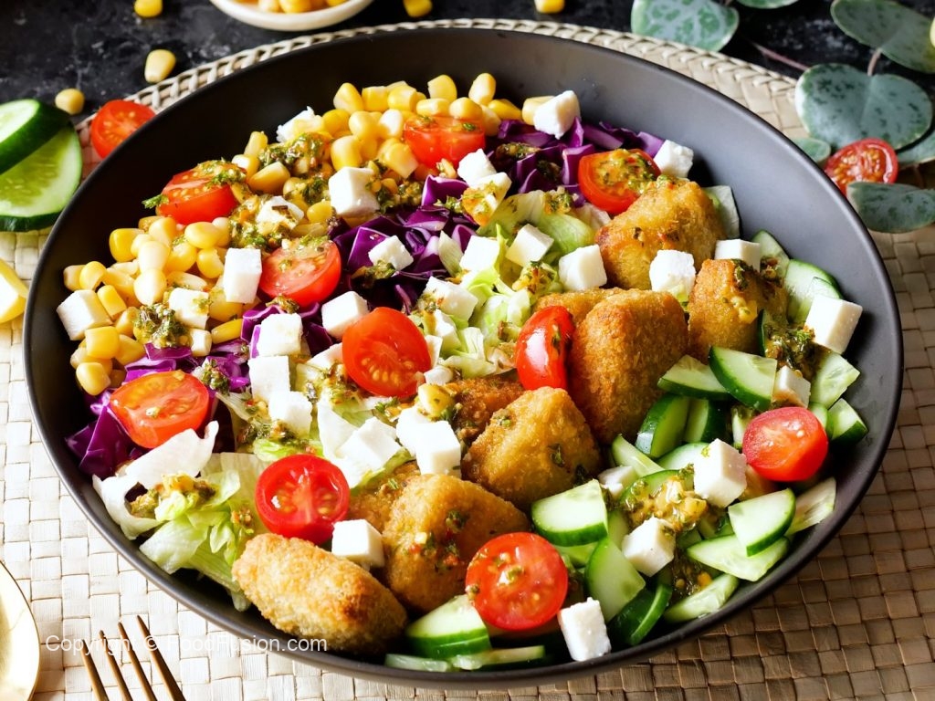 Veggie Nuggets salad – Food Fusion - Pakistani's No 1 Quick Recipe Platform
