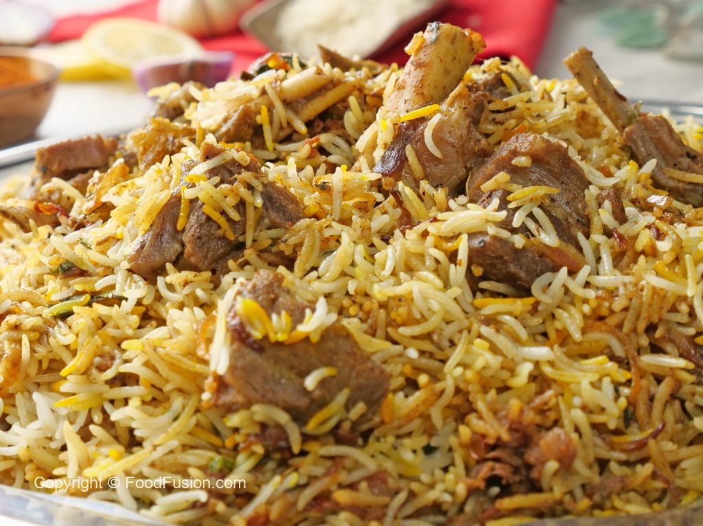 Arabic Mutton Biryani Food Fusion