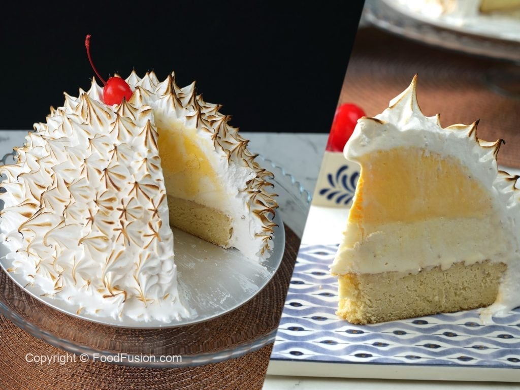 Baked Alaska Cake – Food Fusion