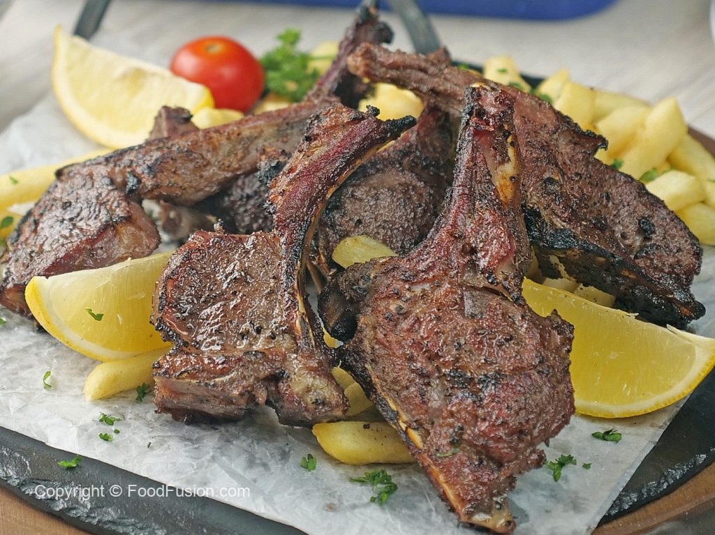 Charcoal Grilled Namkeen Chops – Food Fusion
