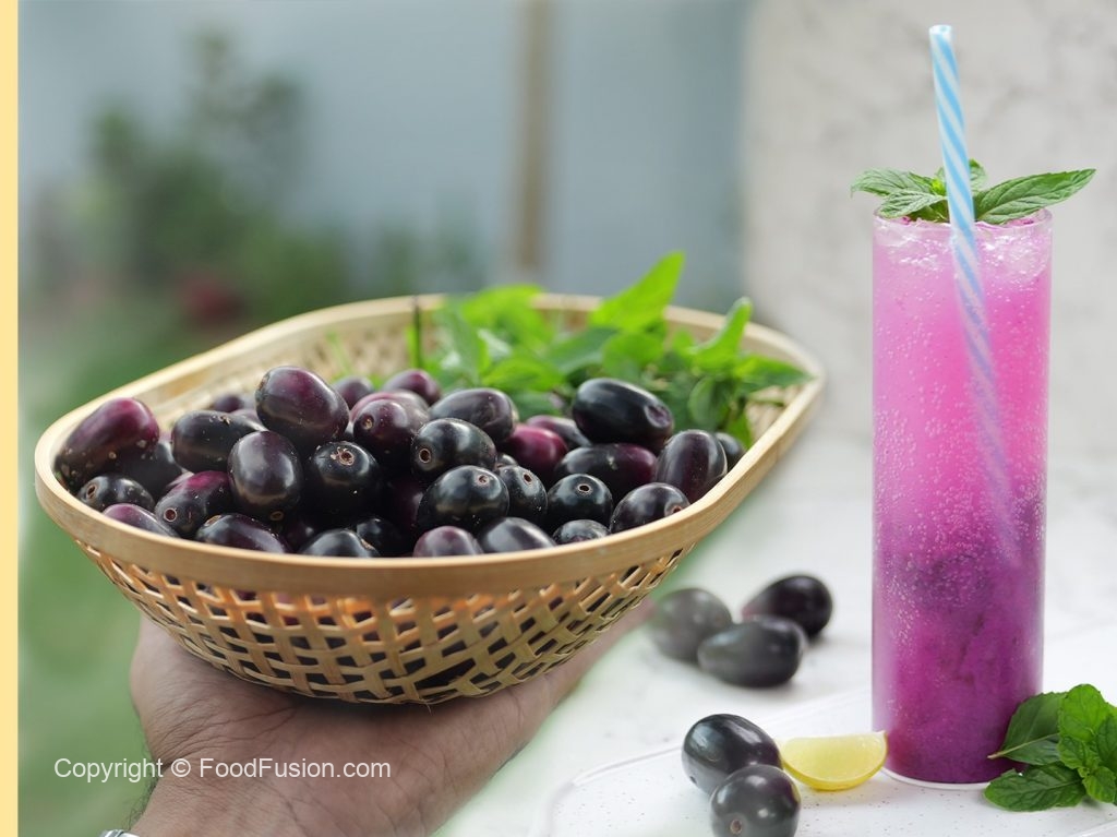 Jamun Mojito Summer Special Drink – Food Fusion