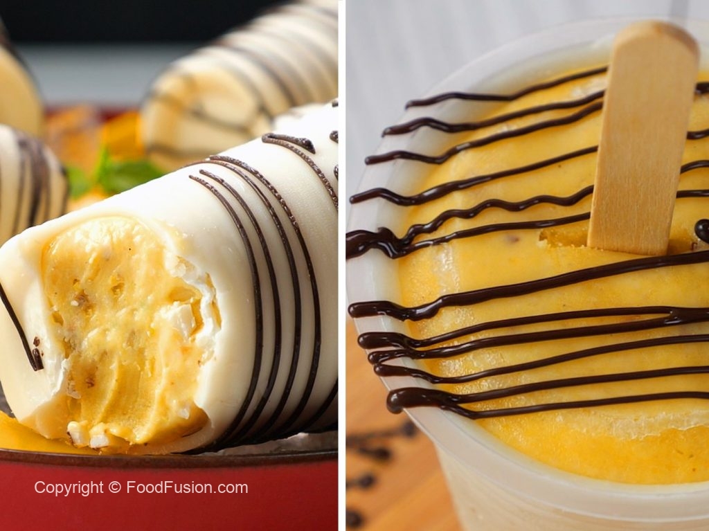 Mango Kulfi With Layered Chocolate – Food Fusion - Pakistani's No 1 Quick Recipe Platform