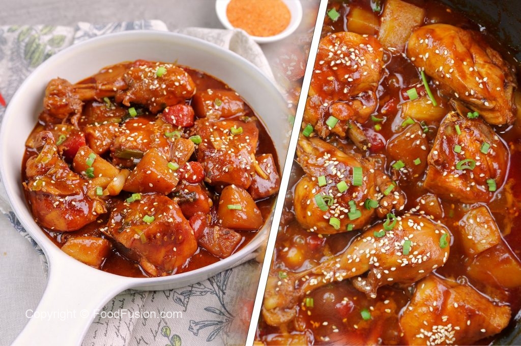 Korean Spicy Chicken Stew (Dakdoritang) – Food Fusion - Pakistani's No 1 Quick Recipe Platform
