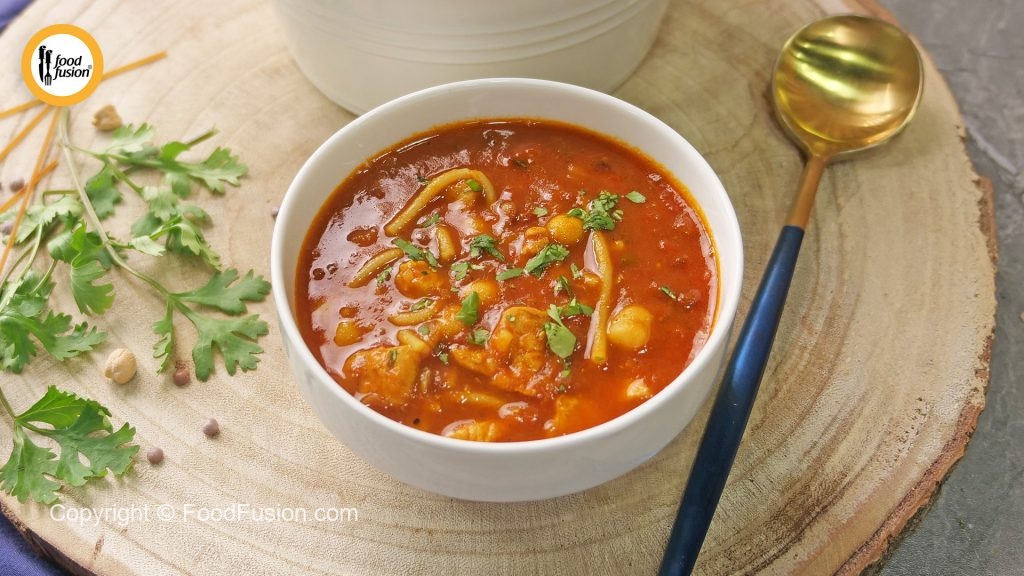 Moroccan Chicken Soup – Food Fusion