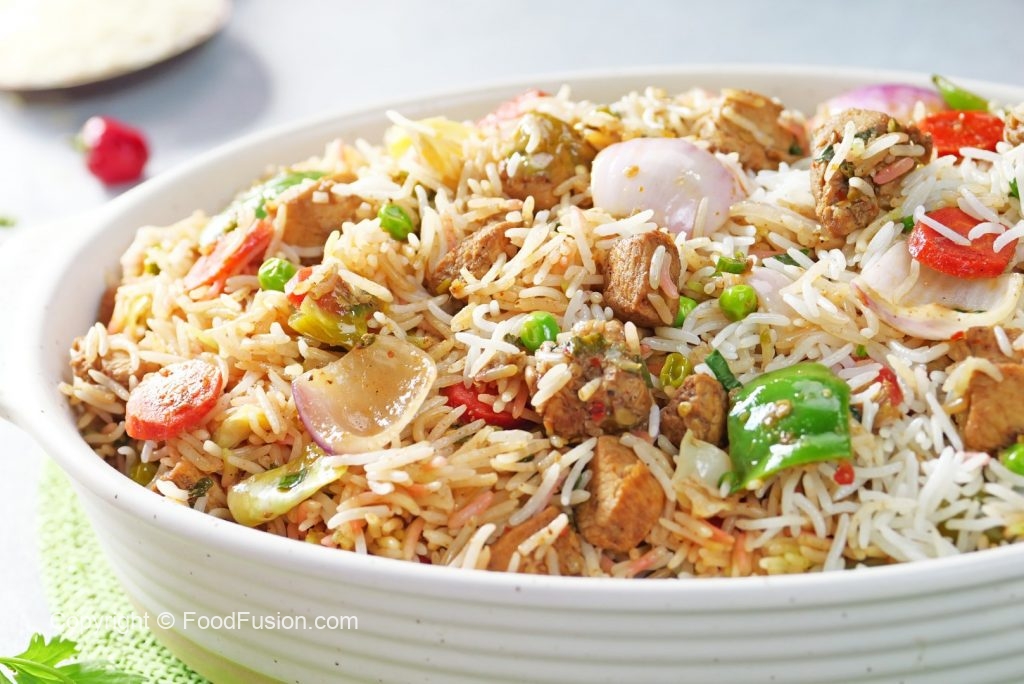 Chinese BBQ Biryani – Food Fusion