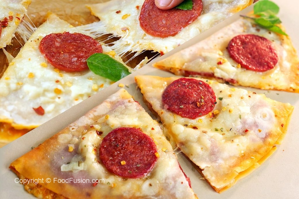 Margarita Pizza Quesadilla in Microwave – Food Fusion - Pakistani's No 1 Quick Recipe Platform