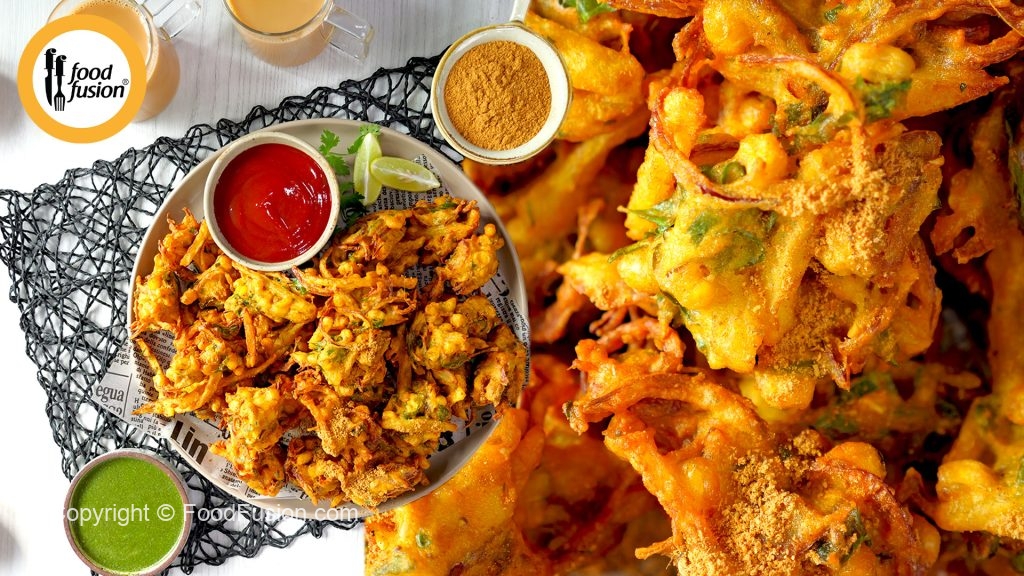 Corn Aloo Pakoda – Food Fusion
